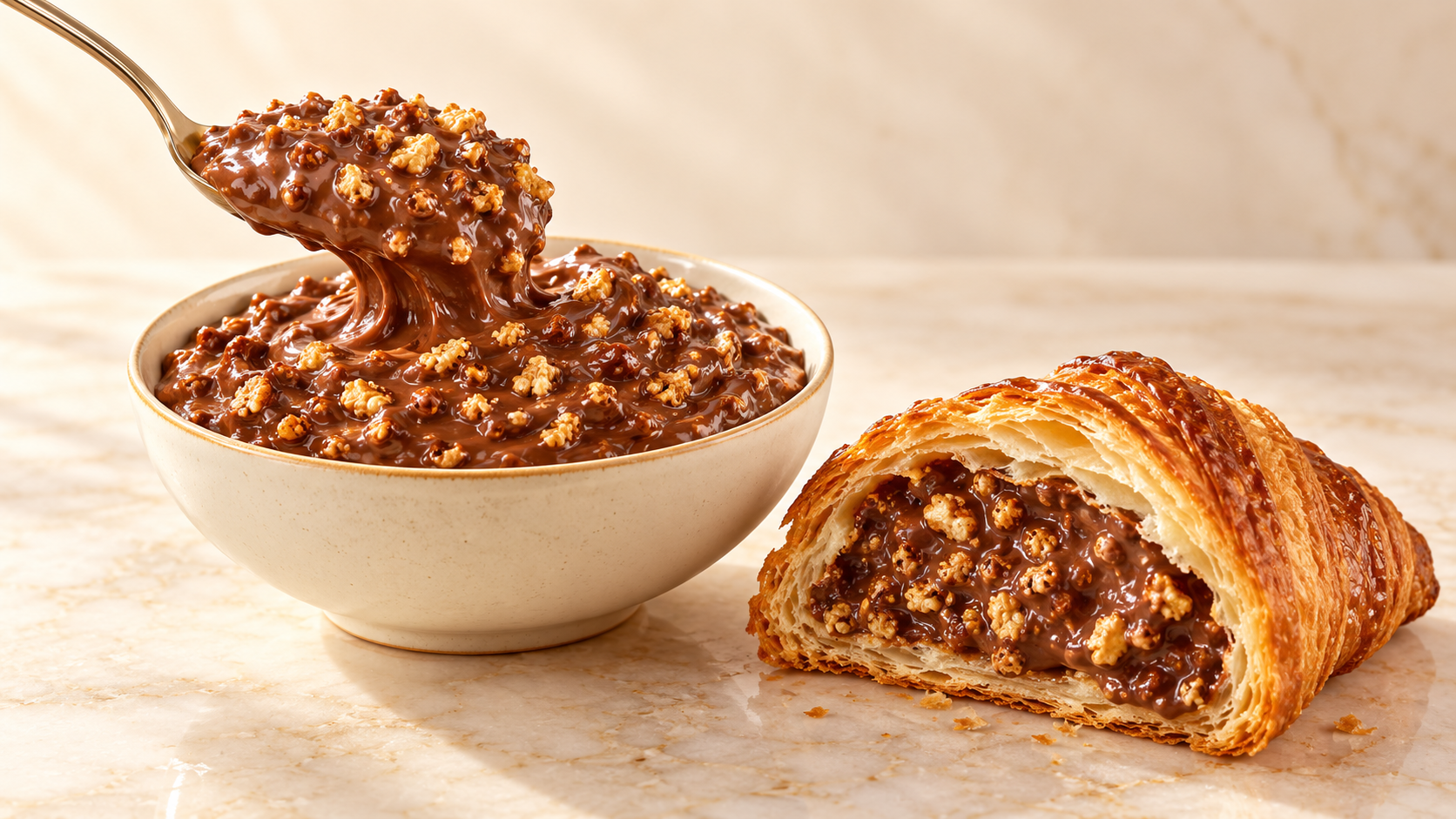 Chocofill Crunchy for commercial food production